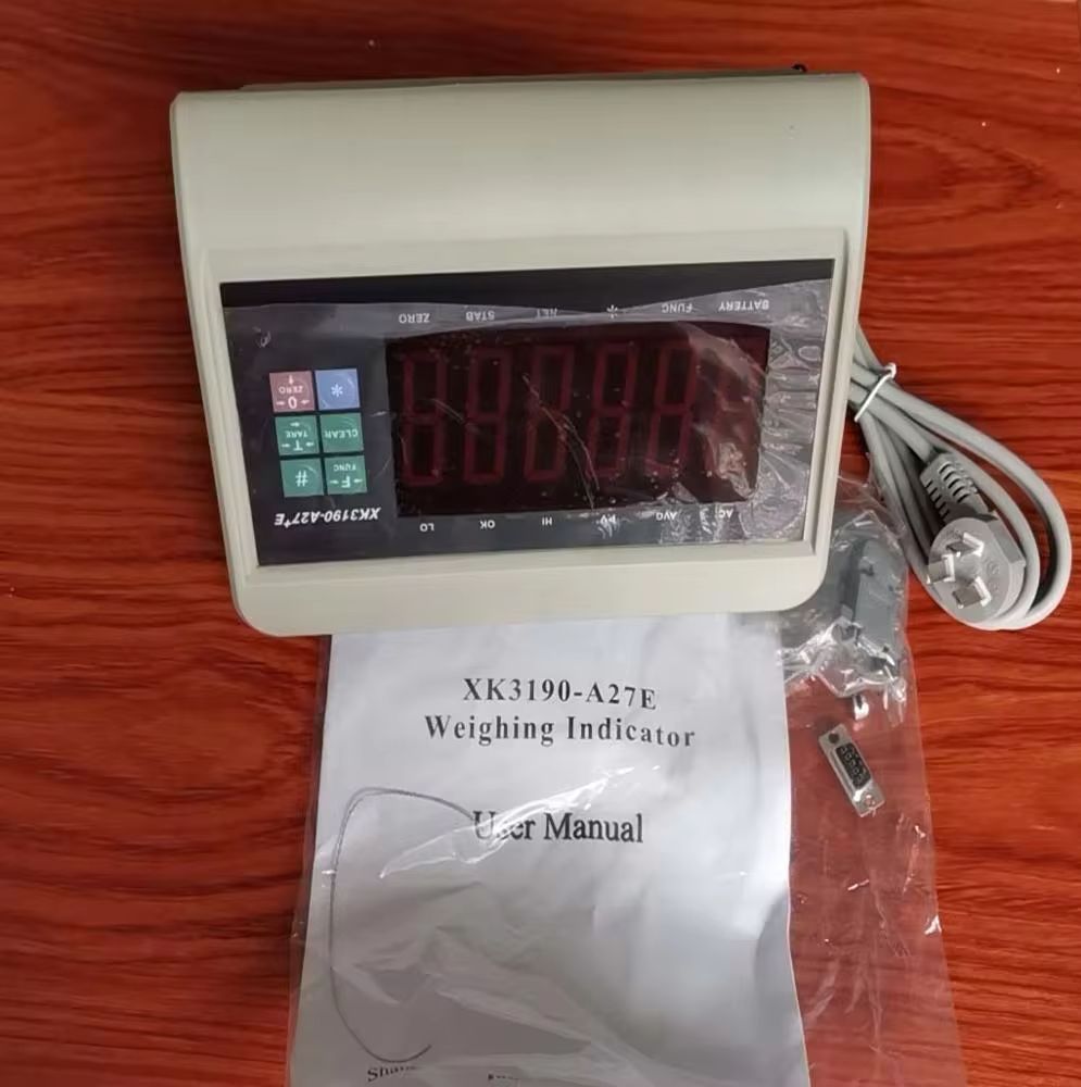 Battery Monitor Coulometer - XK3190-A27E RS232 포트 컴퓨터 연결 A27E