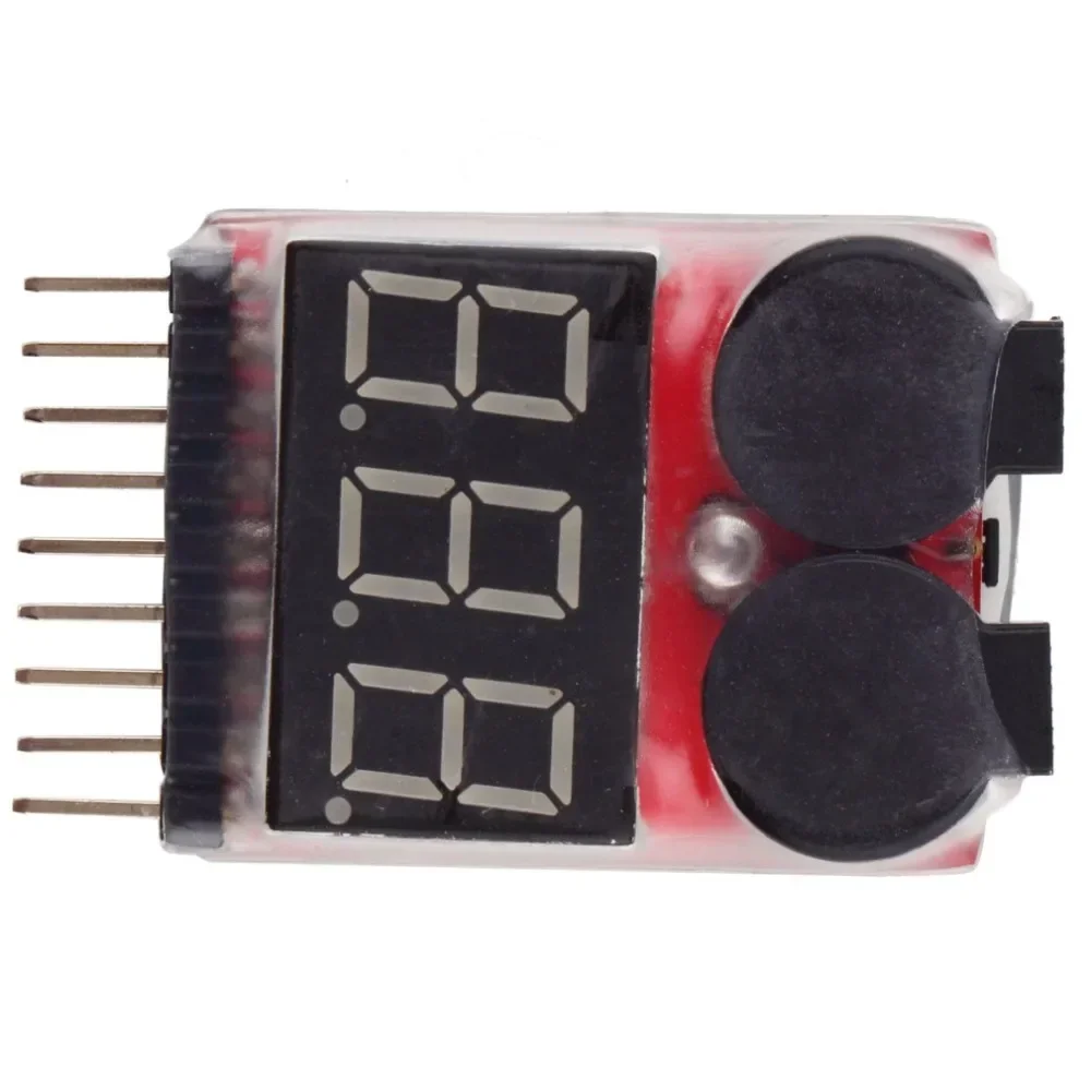 Battery Monitor Coulometer - 1/2/5PCS RC 전압 디스플레이 배터리 낮은