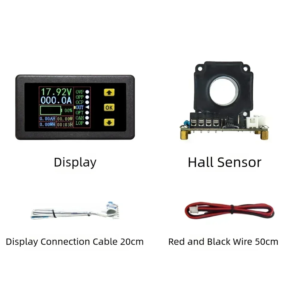VAC9010H 홀 쿨롱 미터 컬러 LCD DC 양방향 - Battery Monitor Coulometer 리뷰 및 가격