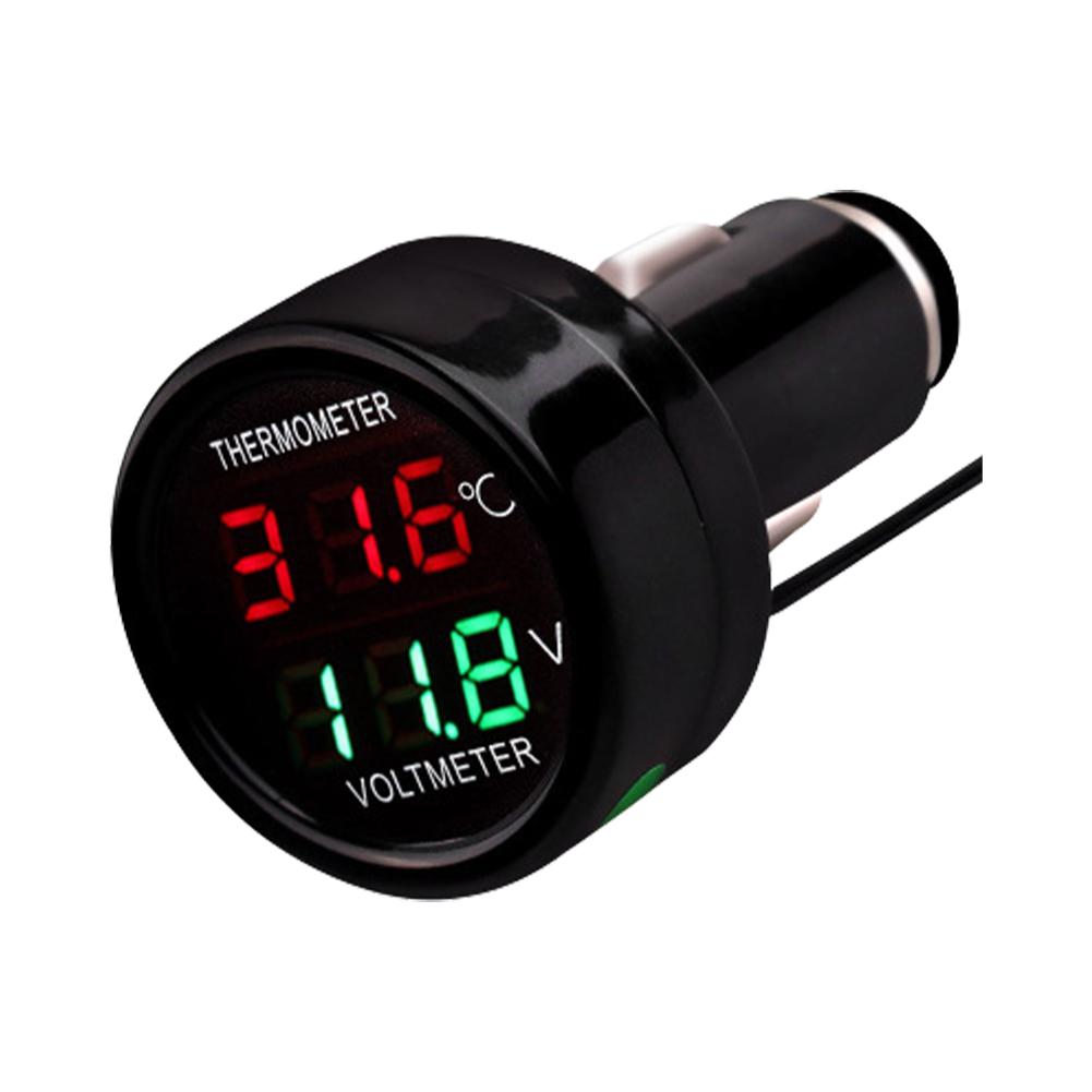 12V 24V 디지털 DC 전압 자동차 볼트미터 온도계 - Battery Monitor Coulometer 리뷰 및 가격