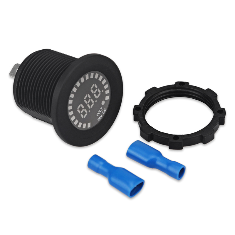 24V 12V DC 전압계 컬러 LED 디지털 디스플레 - Battery Monitor Coulometer 리뷰 및 가격