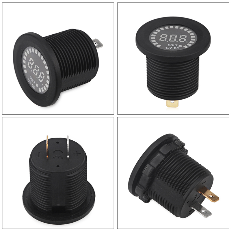 24V 12V DC 전압계 컬러 LED 디지털 디스플레 - Battery Monitor Coulometer 리뷰 및 가격