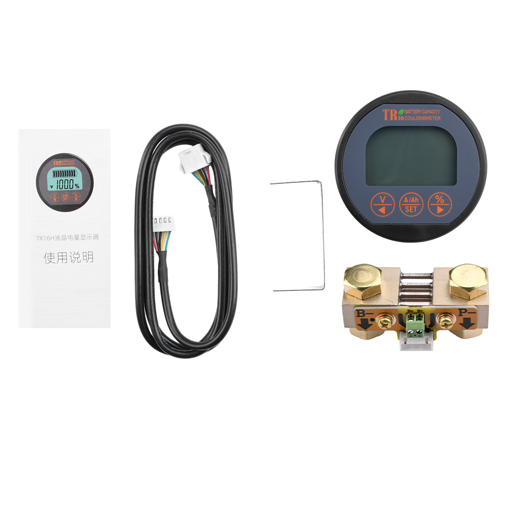DC 8-80V 50A 100A 350A TR16 배터 - Battery Monitor Coulometer 리뷰 및 가격