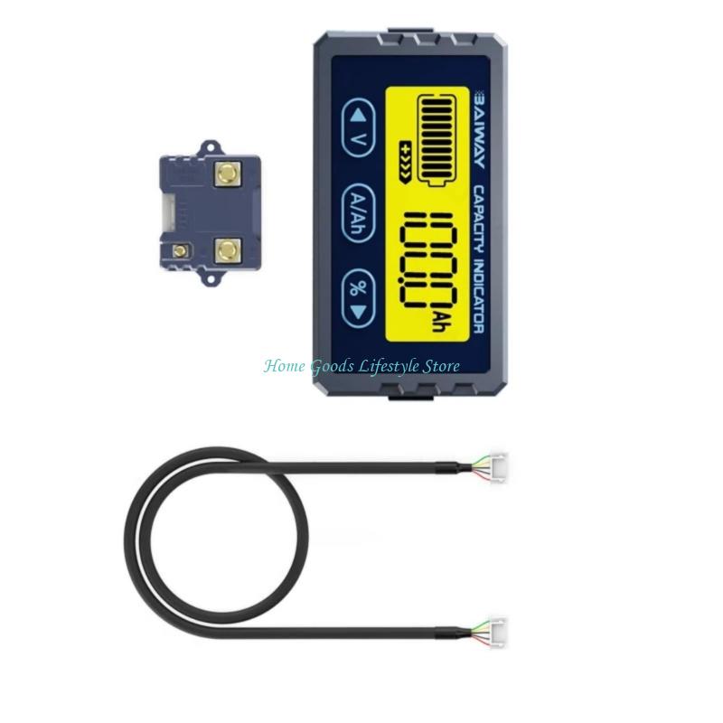 LCD 디스플레이 8-120V를 가진 리튬 산성 전지를 - Battery Monitor Coulometer 리뷰 및 가격