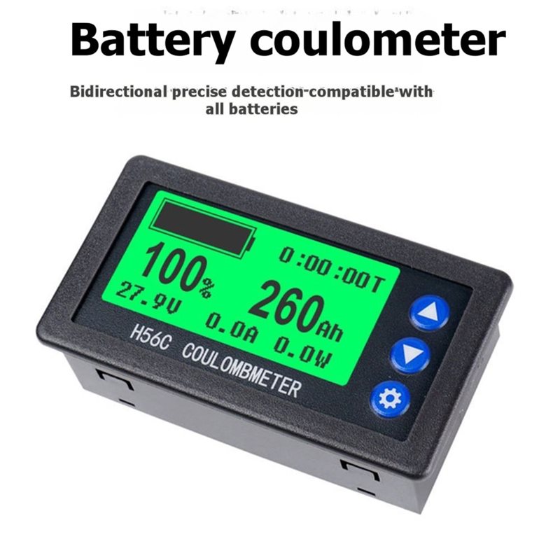 AT82-디지털 전류계 전압계 미터 모니터 H56CS  - Battery Monitor Coulometer 리뷰 및 가격