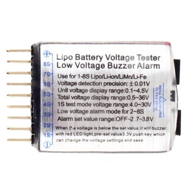 1/2/5PCS RC 전압 디스플레이 배터리 낮은 경보 - Battery Monitor Coulometer 리뷰 및 가격